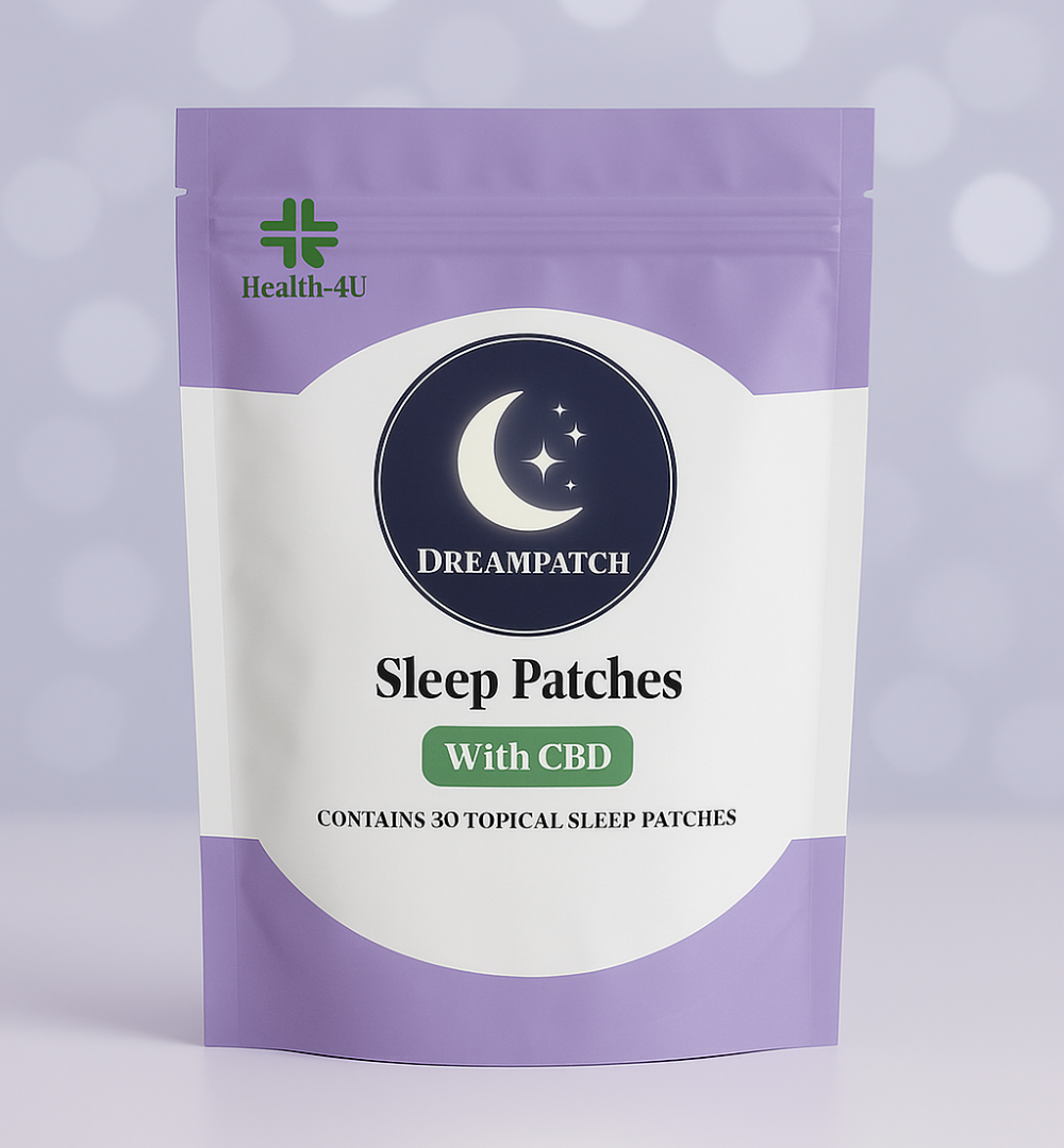 Dreampatch CBD Sleep Patches – Natural Sleep Support with CBD & Herbal Extracts | 30 Pack
