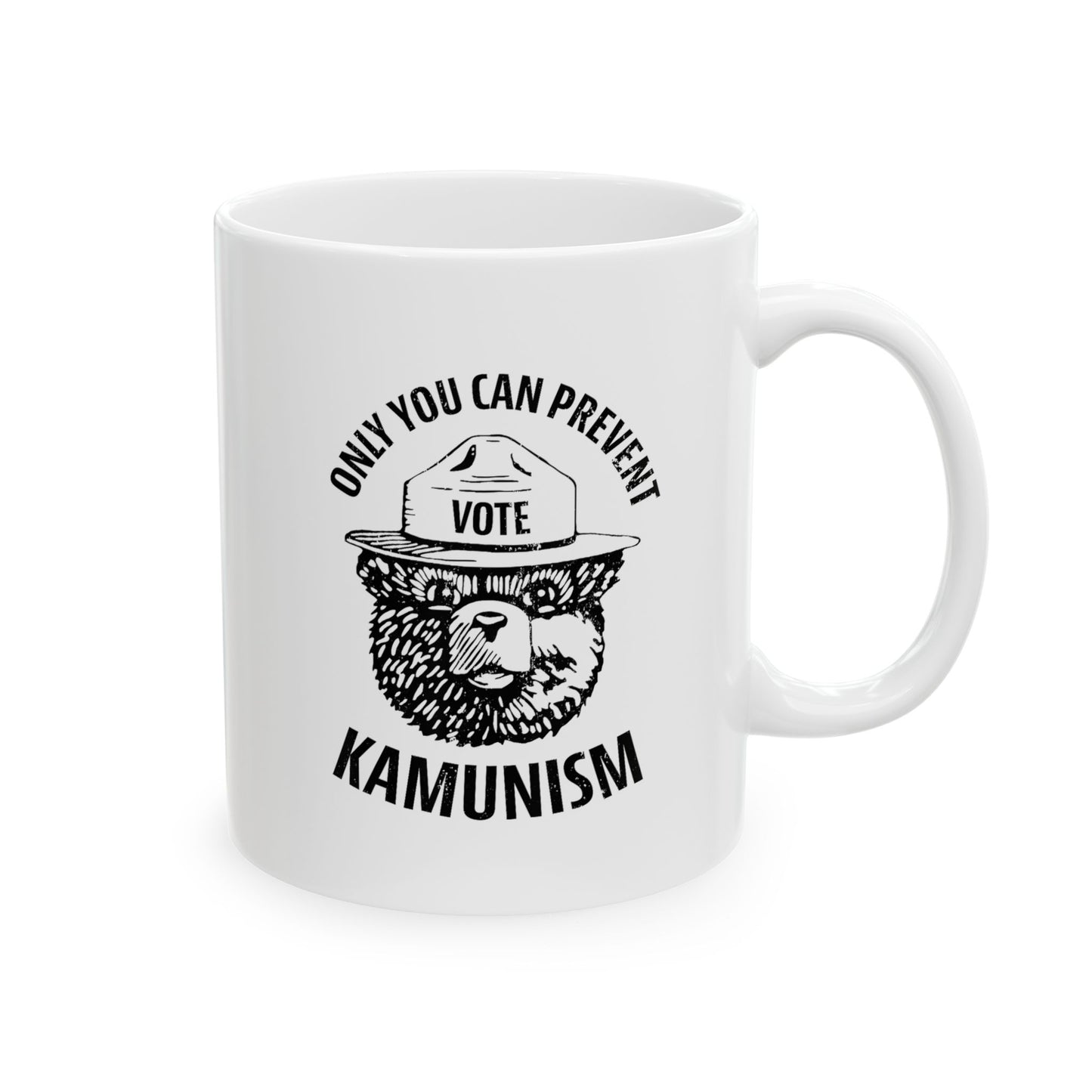 2024 Presidential Election Mug, Vote Anti-Communism, Funny Political Mug, Pro Freedom, Anti Liberal, Trendy Humor Coffee Cup