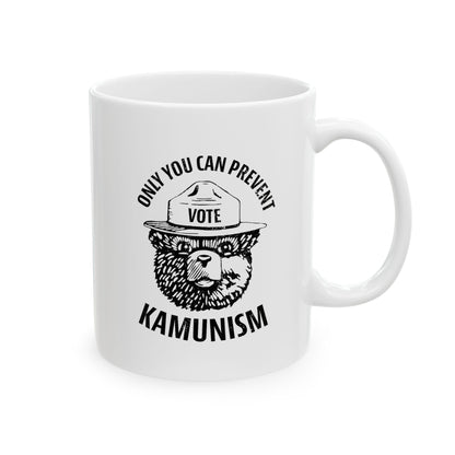 2024 Presidential Election Mug, Vote Anti-Communism, Funny Political Mug, Pro Freedom, Anti Liberal, Trendy Humor Coffee Cup