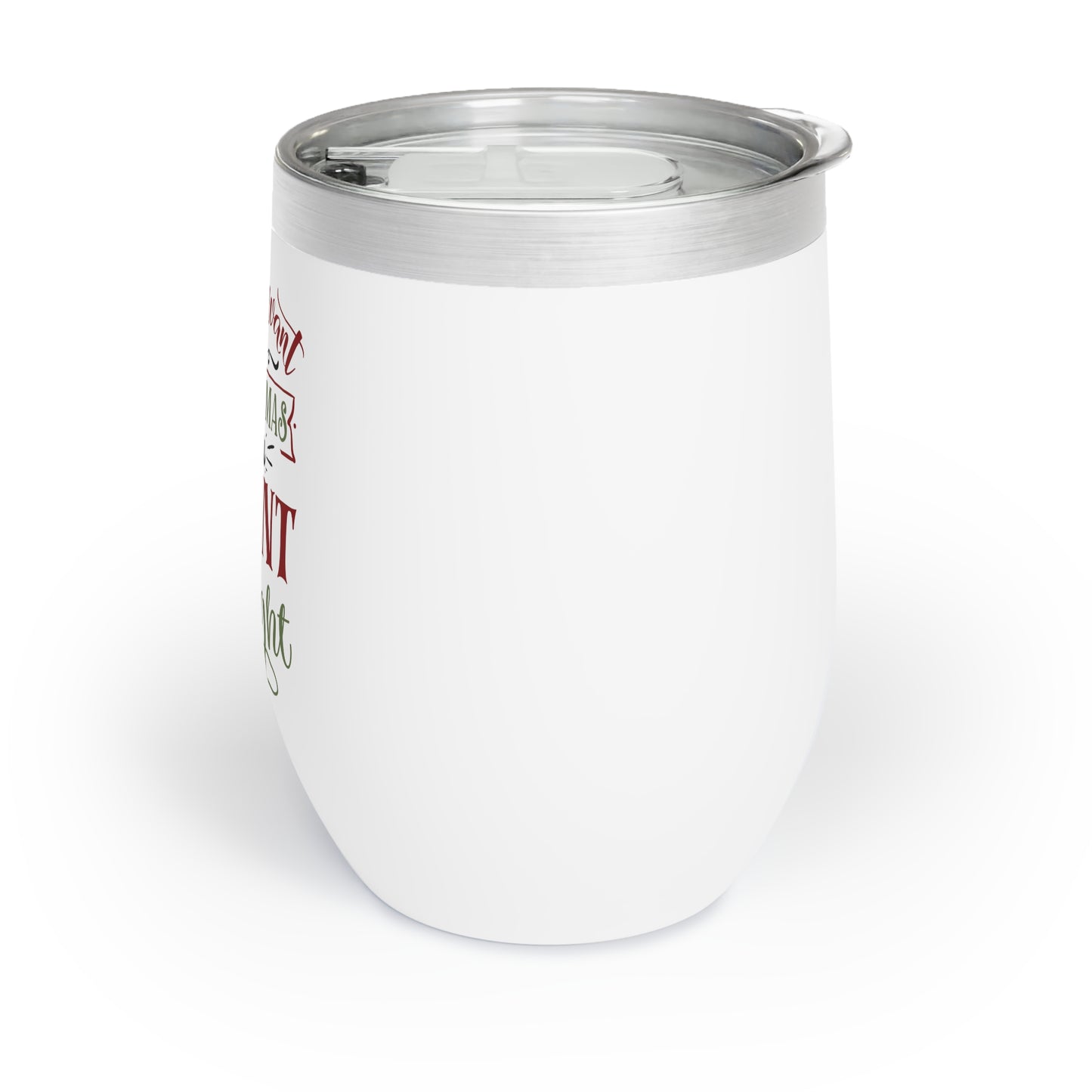 Christmas Insulated Wine Tumbler, Stainless Steel Container, 12oz Tumbler, Christmas Gift Ideas