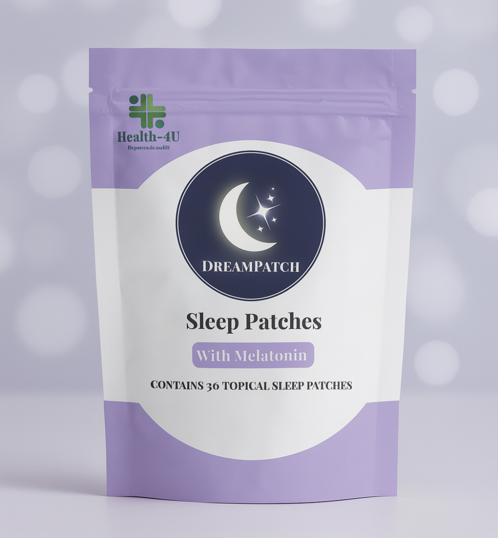 Dreampatch Melatonin Sleep Patch – Fast-Acting, Natural Sleep Aid | 30 Pack