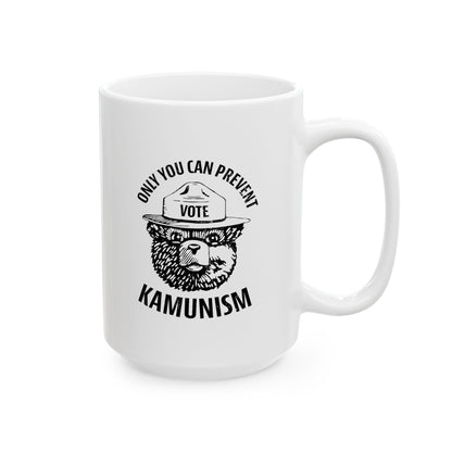 2024 Presidential Election Mug, Vote Anti-Communism, Funny Political Mug, Pro Freedom, Anti Liberal, Trendy Humor Coffee Cup