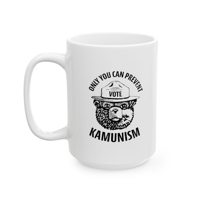 2024 Presidential Election Mug, Vote Anti-Communism, Funny Political Mug, Pro Freedom, Anti Liberal, Trendy Humor Coffee Cup