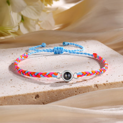 Custom Bracelets with Picture Inside Personalized Photo Bracelet Customized Bracelet Memorial Gifts